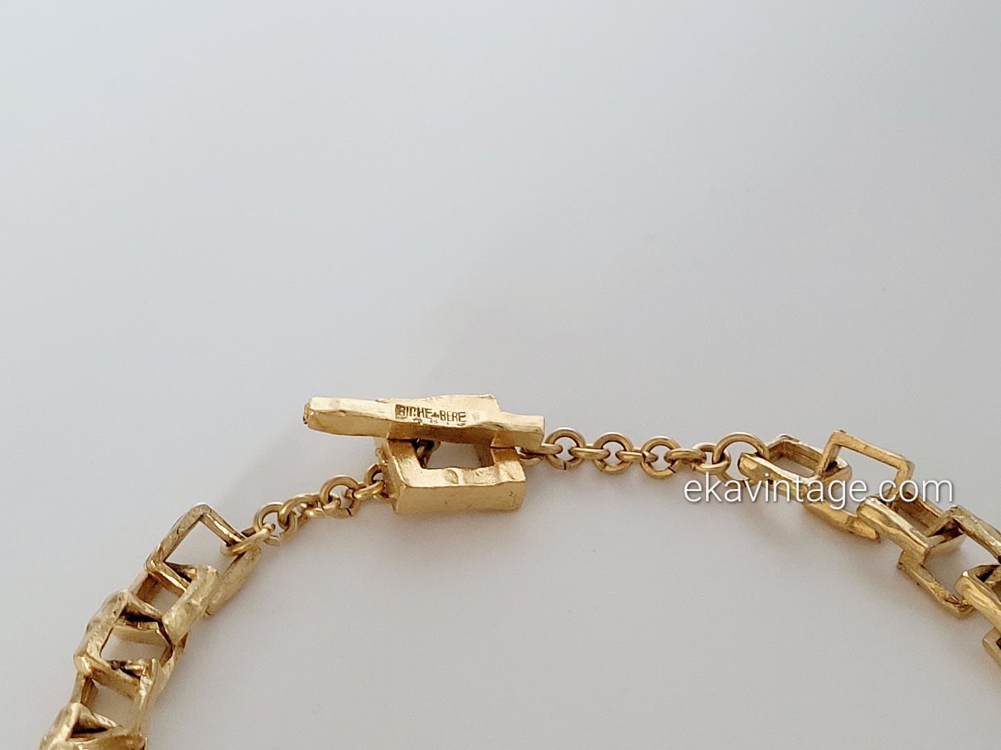 Biche de Bere - Collier vintage doré