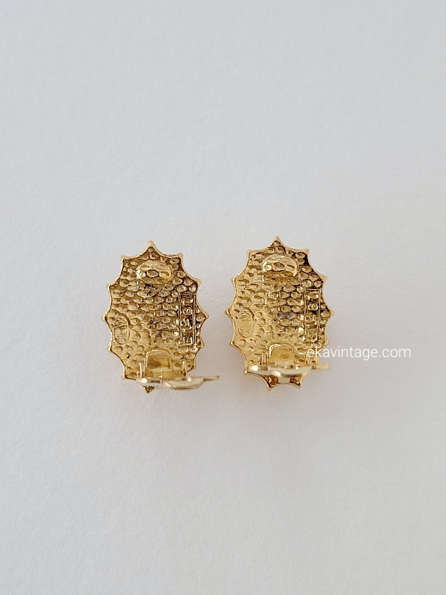 Sphinx - Boucles d'oreilles vintage