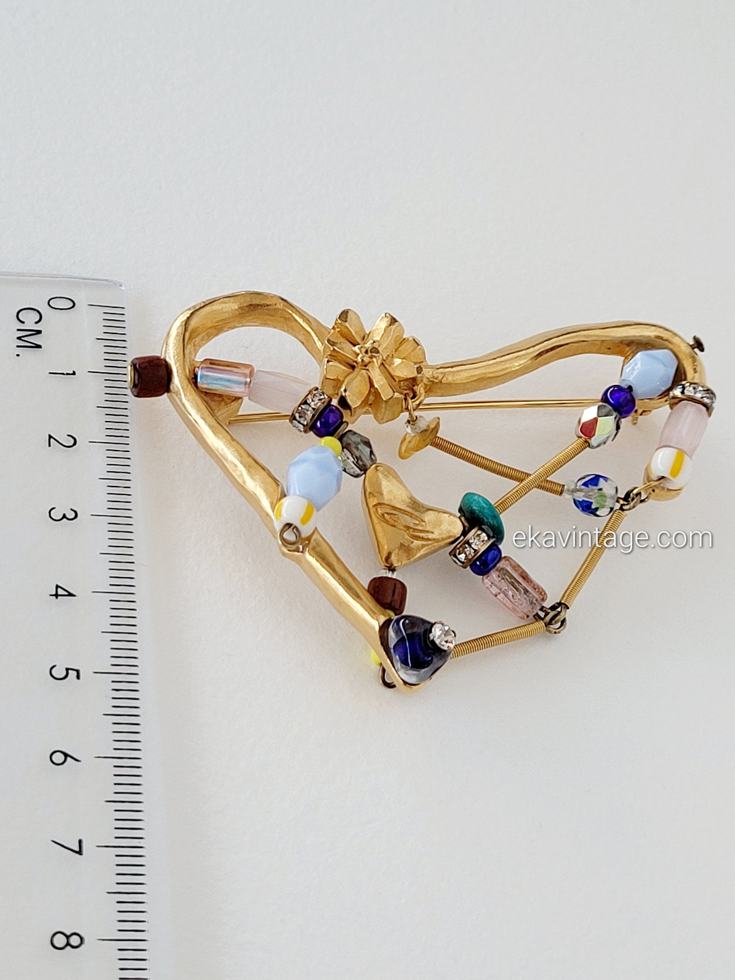 Christian Lacroix - Broche vintage Cœur