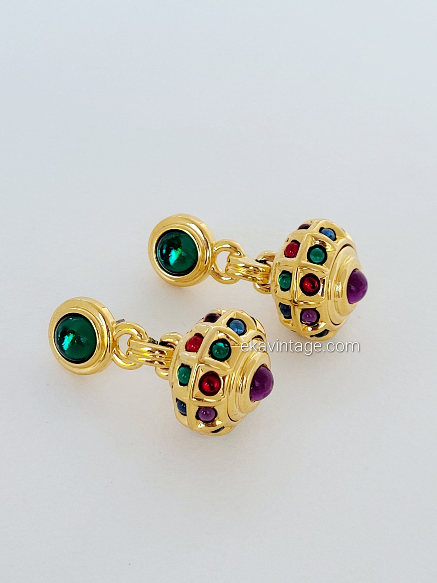 Swarovski - Boucles d'oreilles vintage