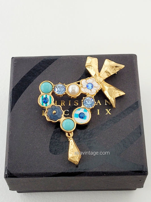 Christian Lacroix Magnifique broche vintage