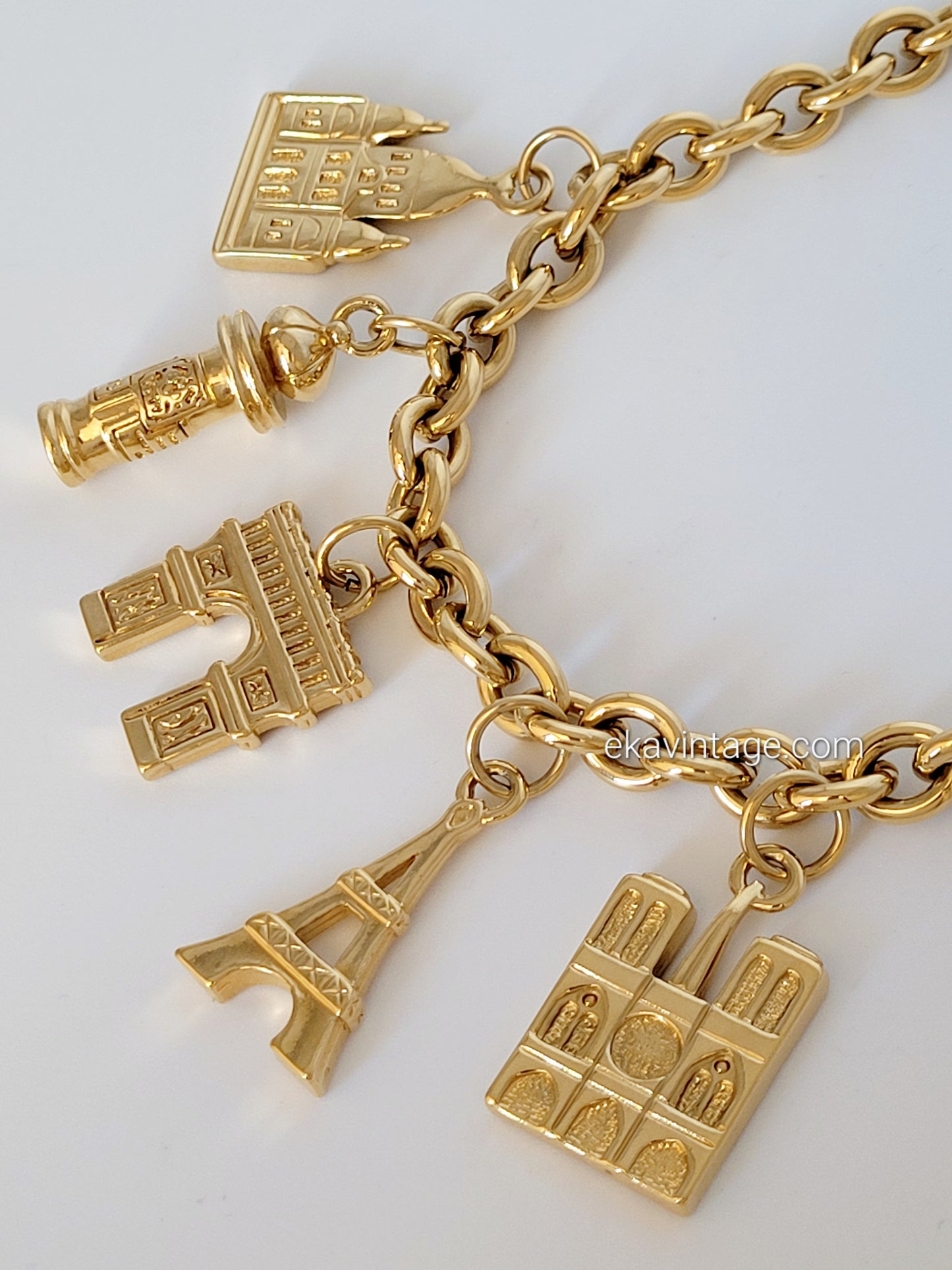 Agatha - Collier cinq breloques Paris