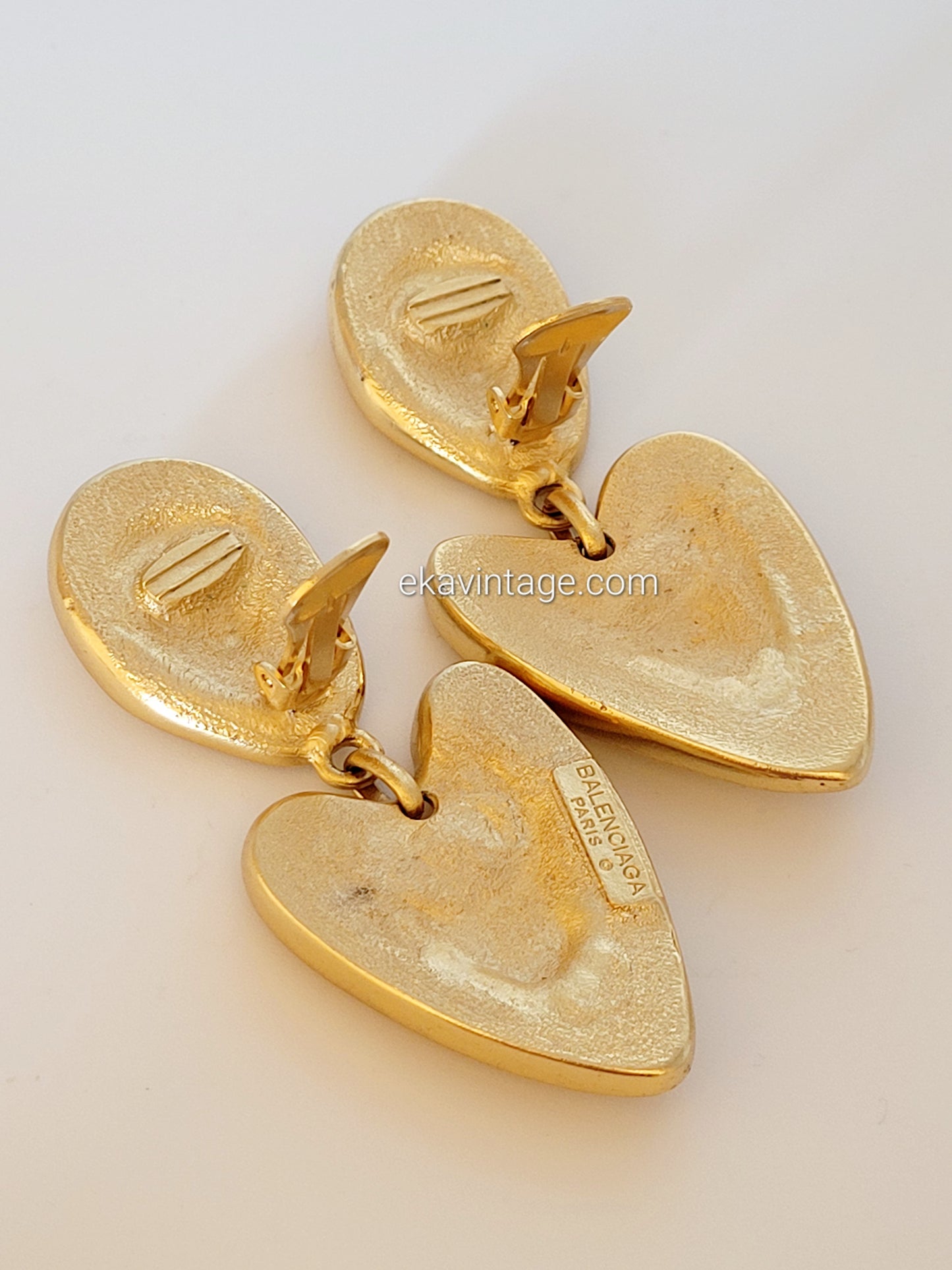 Balenciaga - Boucles d'oreilles pendantes vintage