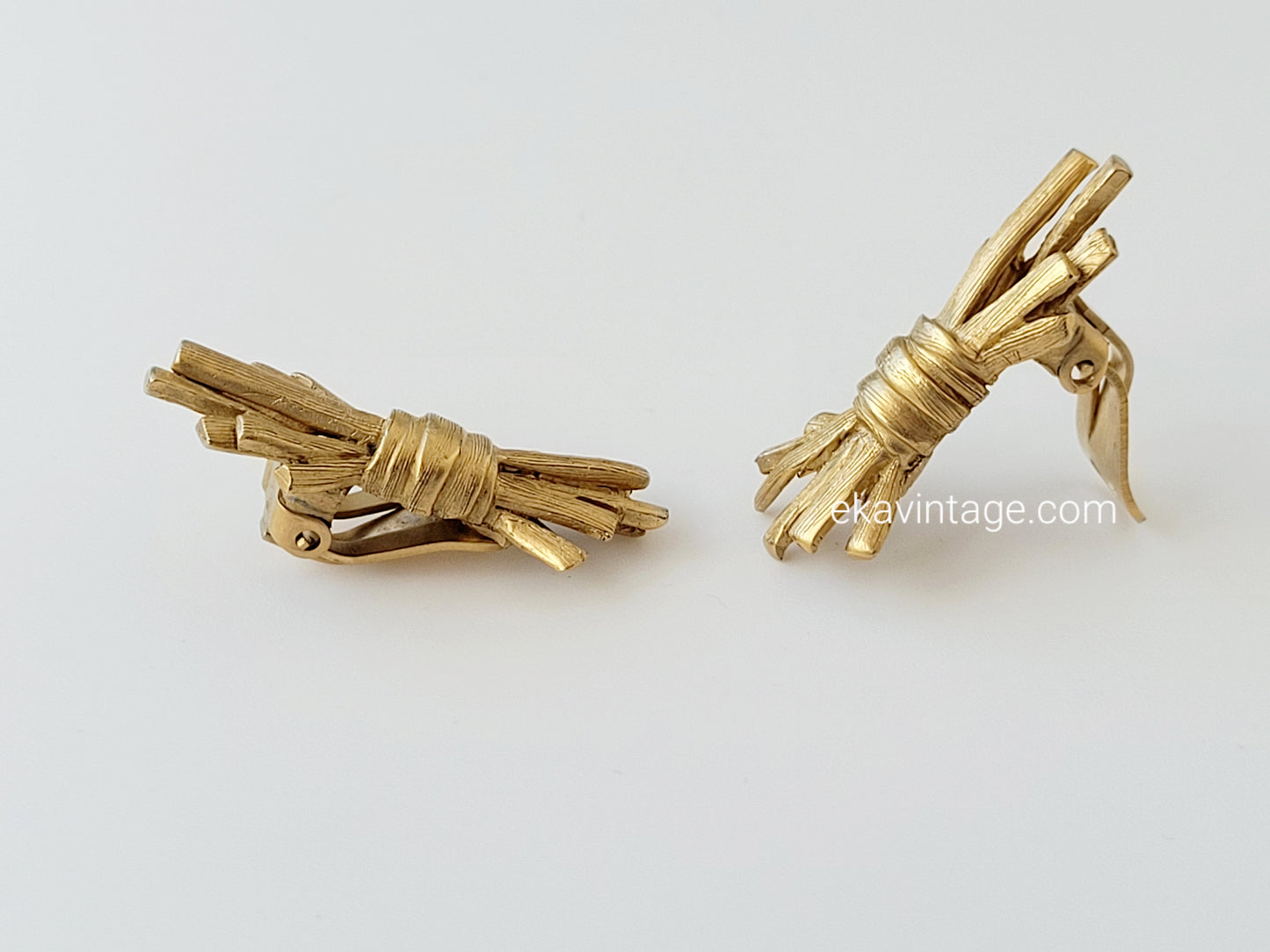 Hanae Mori - Boucles d'oreilles vintage