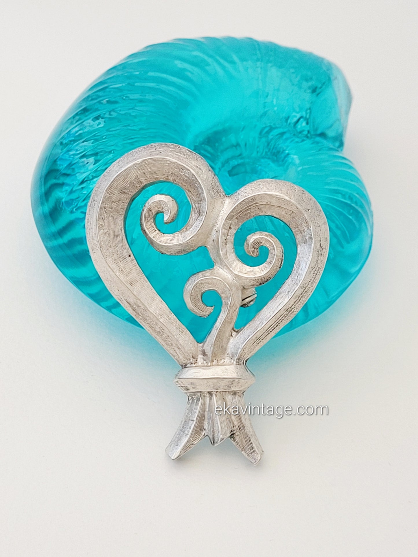 Broche vintage Cœur