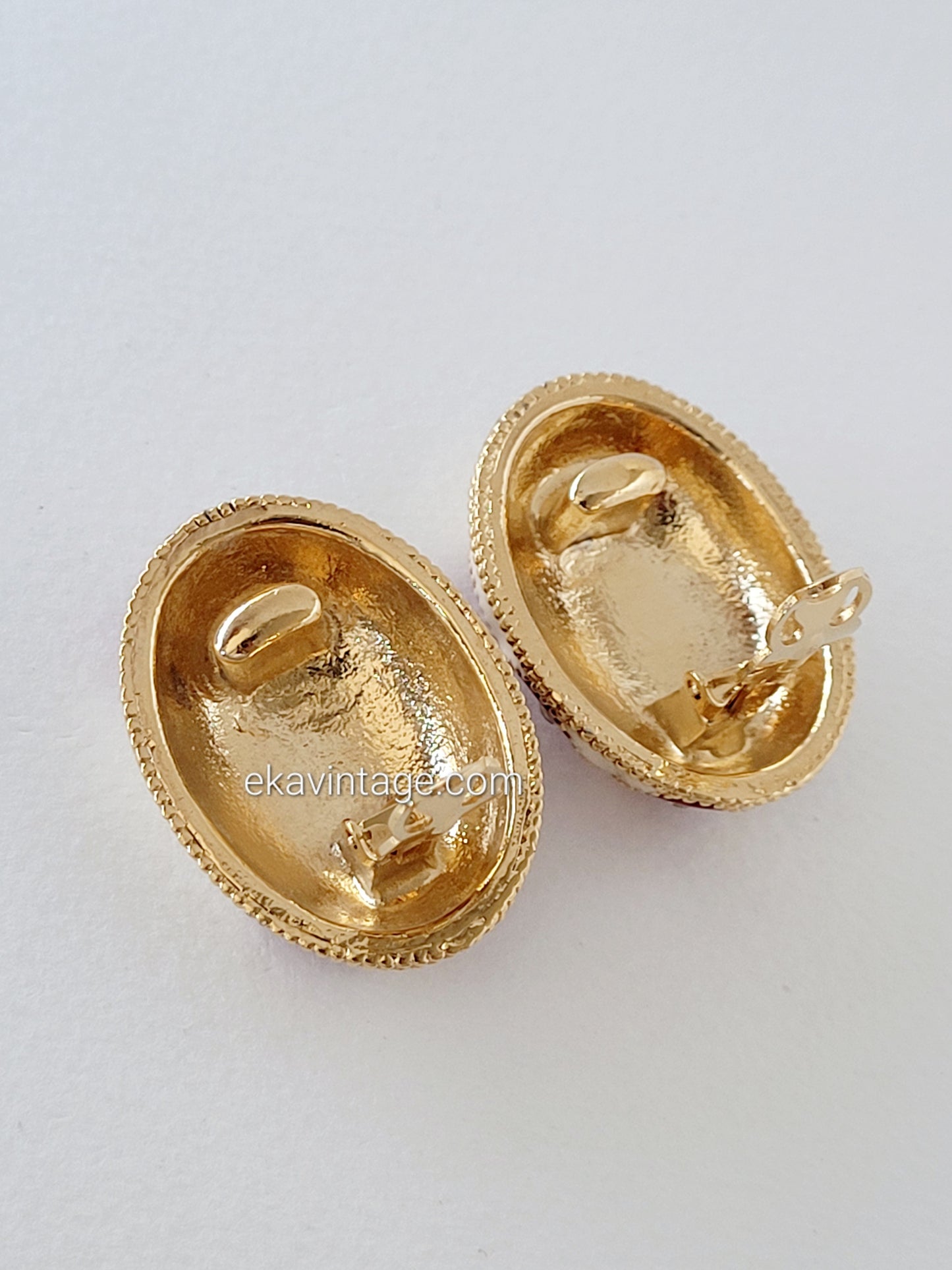 Nina Ricci - Grandes boucles d'oreilles vintage