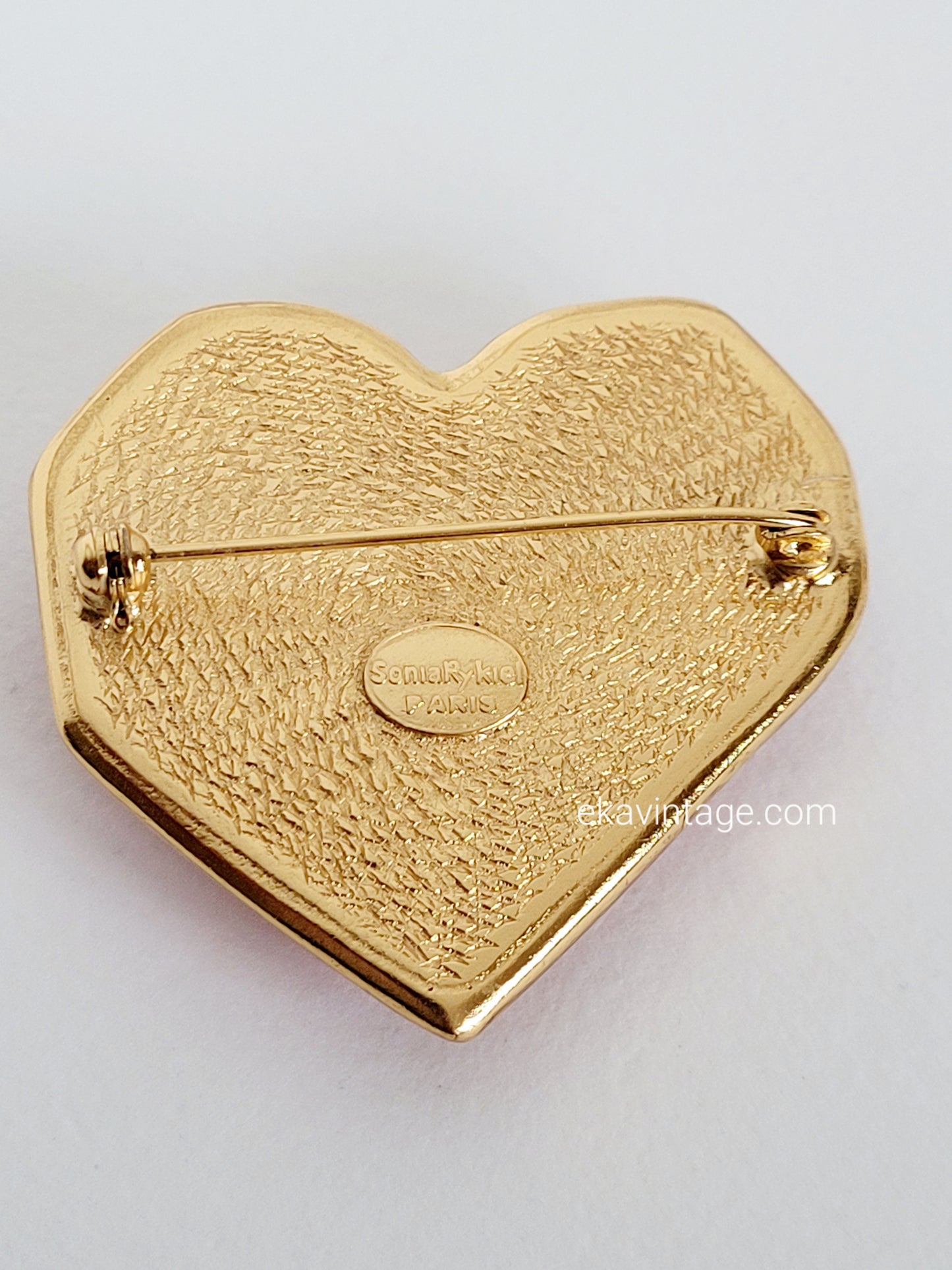 Sonia Rykiel - Broche vintage Cœur