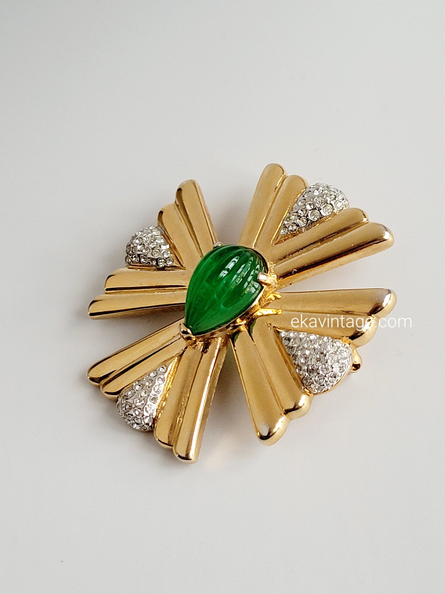 Broche vintage Croix