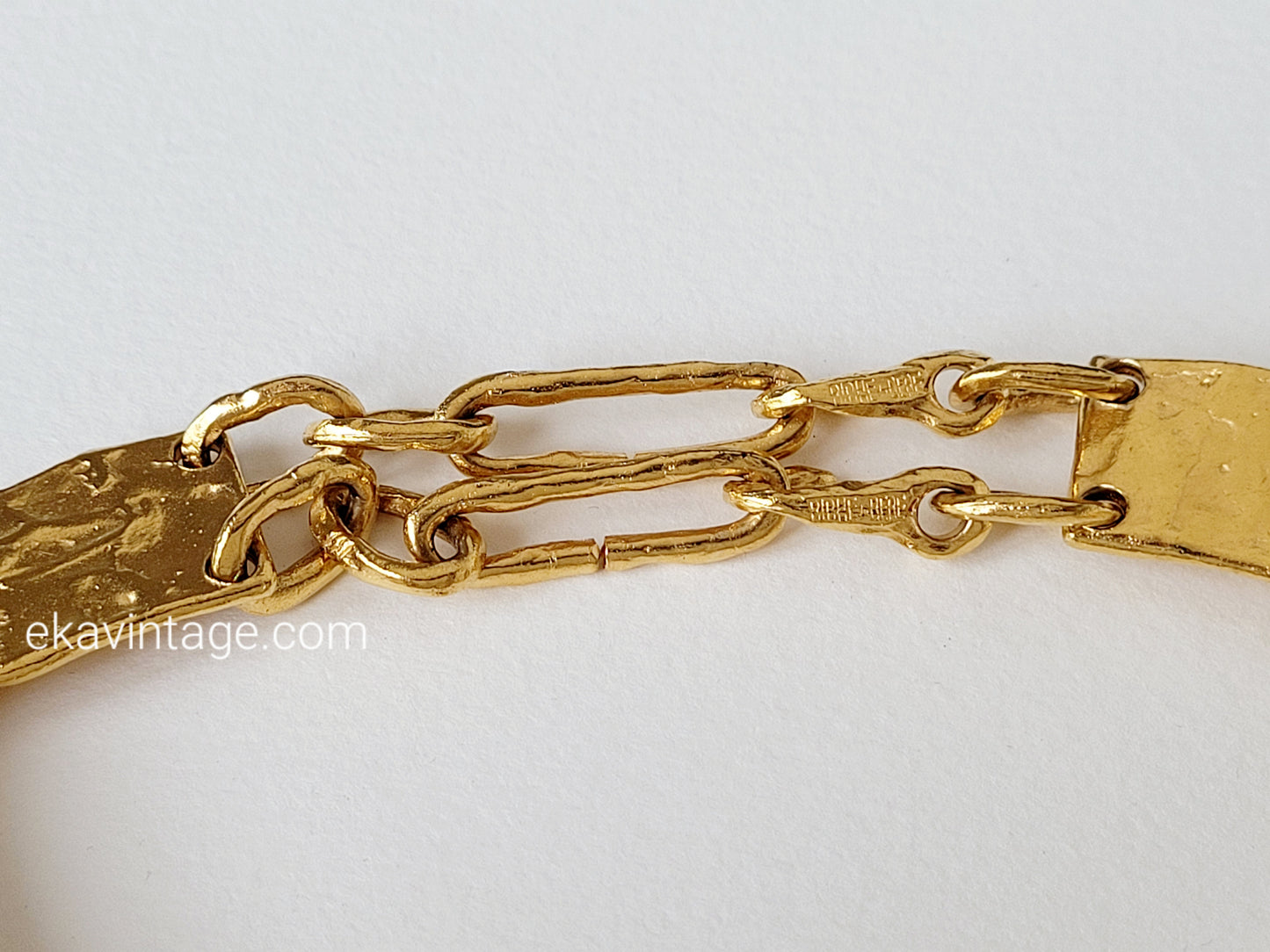 Biche de Bere - Collier vintage doré