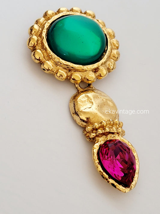 Ungaro Paris - Grande broche vintage