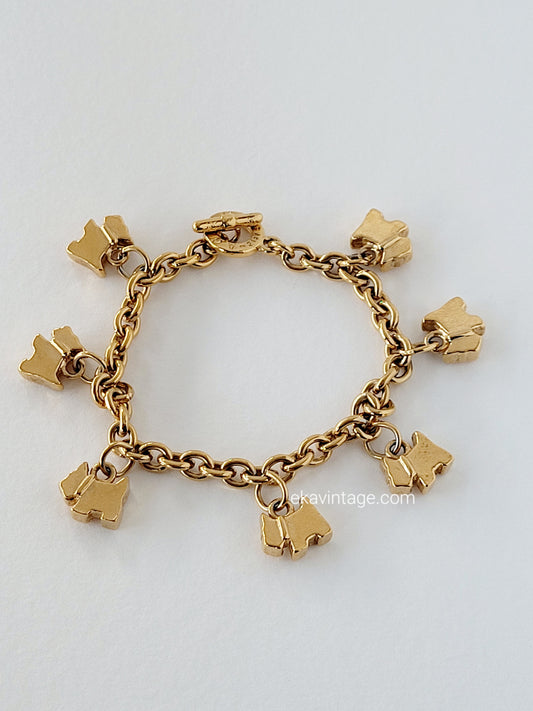 Bracelet vintage Agatha Paris Scottie