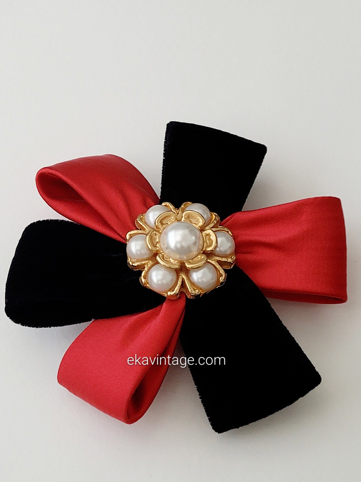 Barrette bijou vintage