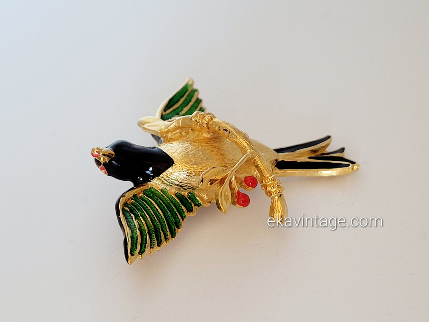 Carven - Broche vintage Oiseau