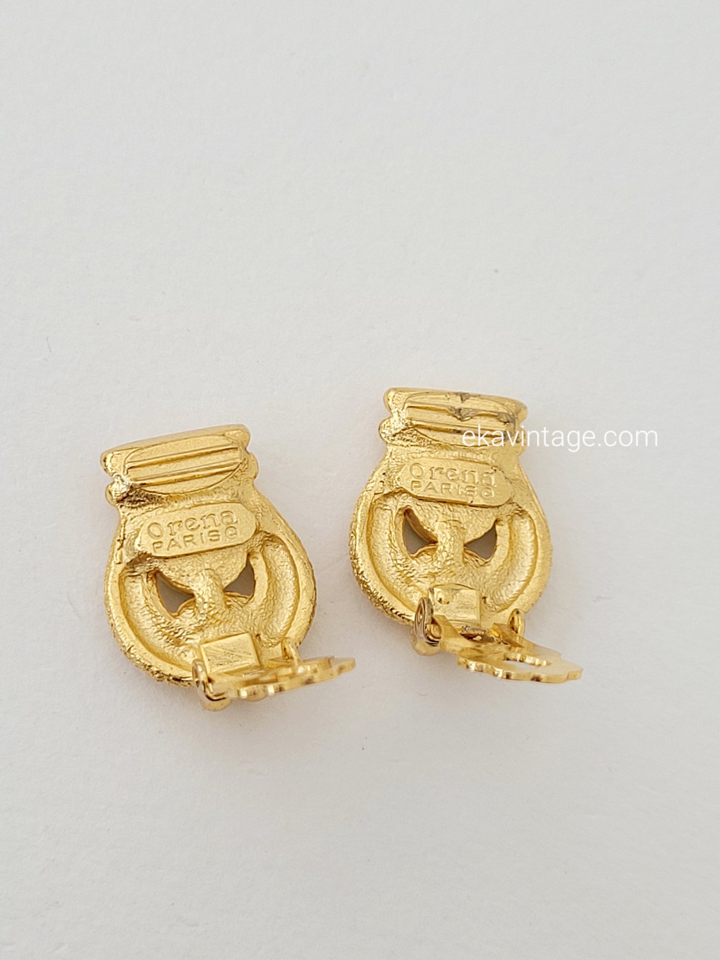 Orena Paris - Boucles d'oreilles vintage