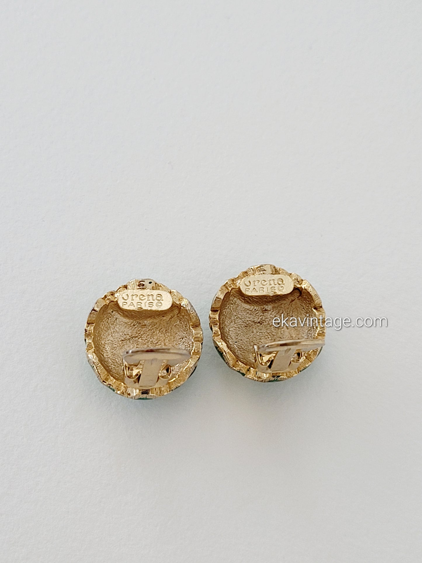 Orena Paris - Boucles d'oreilles vintage