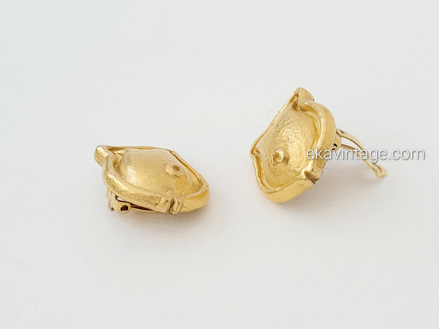 Agatha Paris - Boucles d'oreilles vintage Poissons
