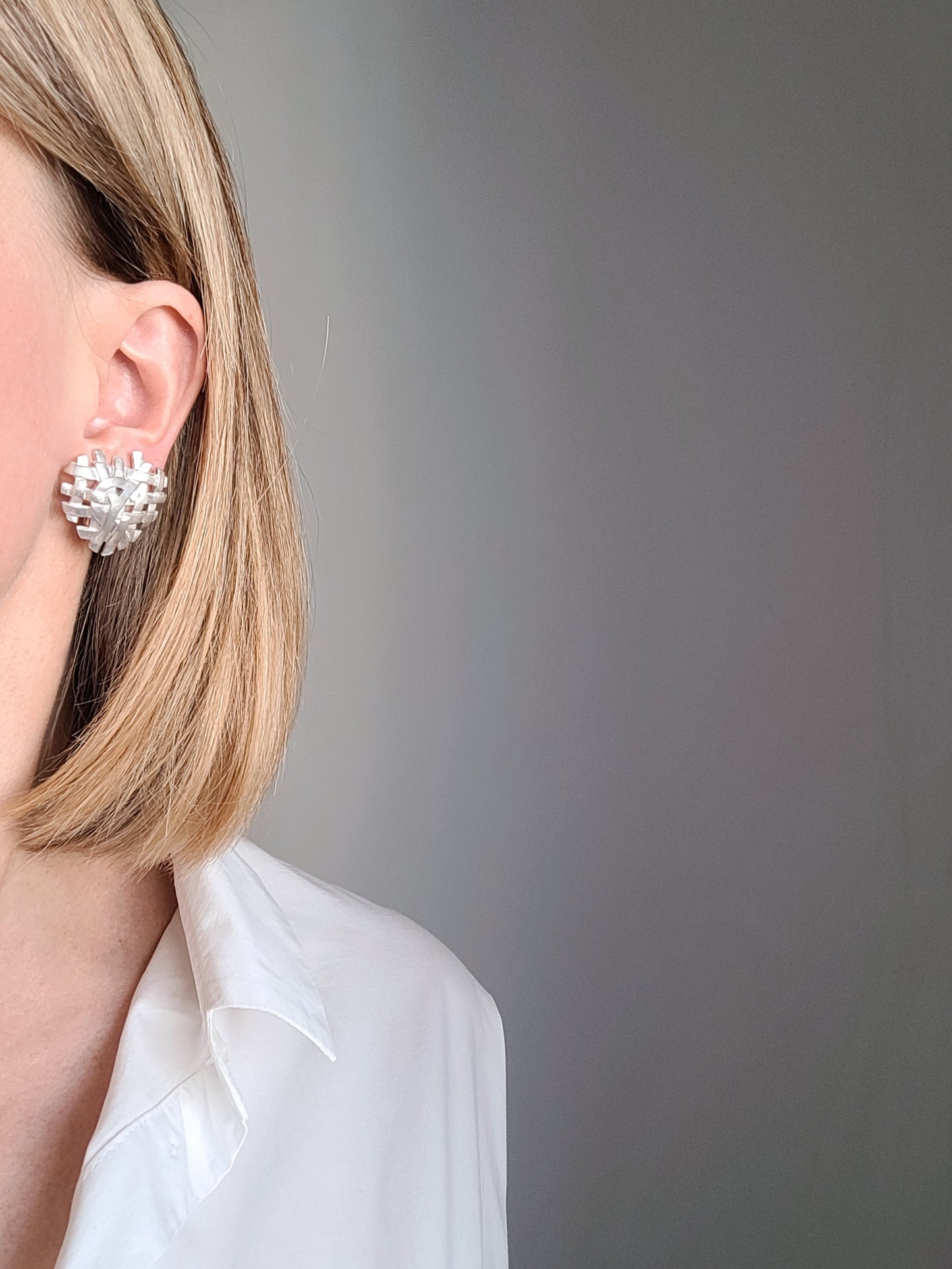 Boucles d'oreilles vintage - Yves Saint Laurent