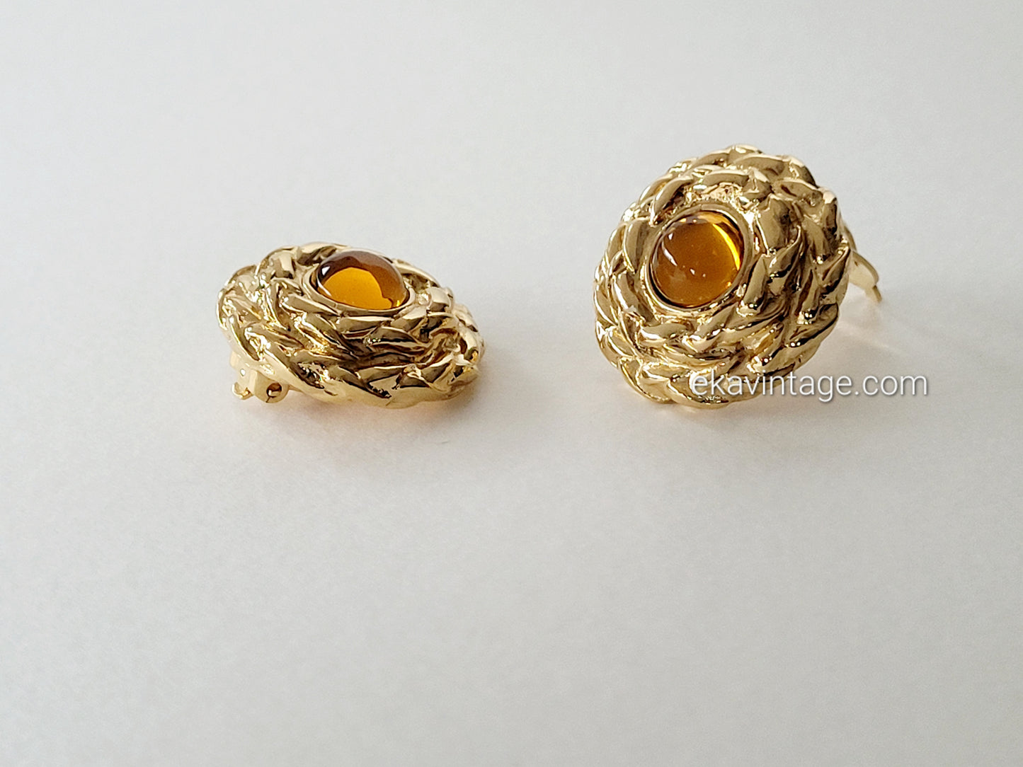 Yves Saint Laurent - Boucles d'oreilles vintage