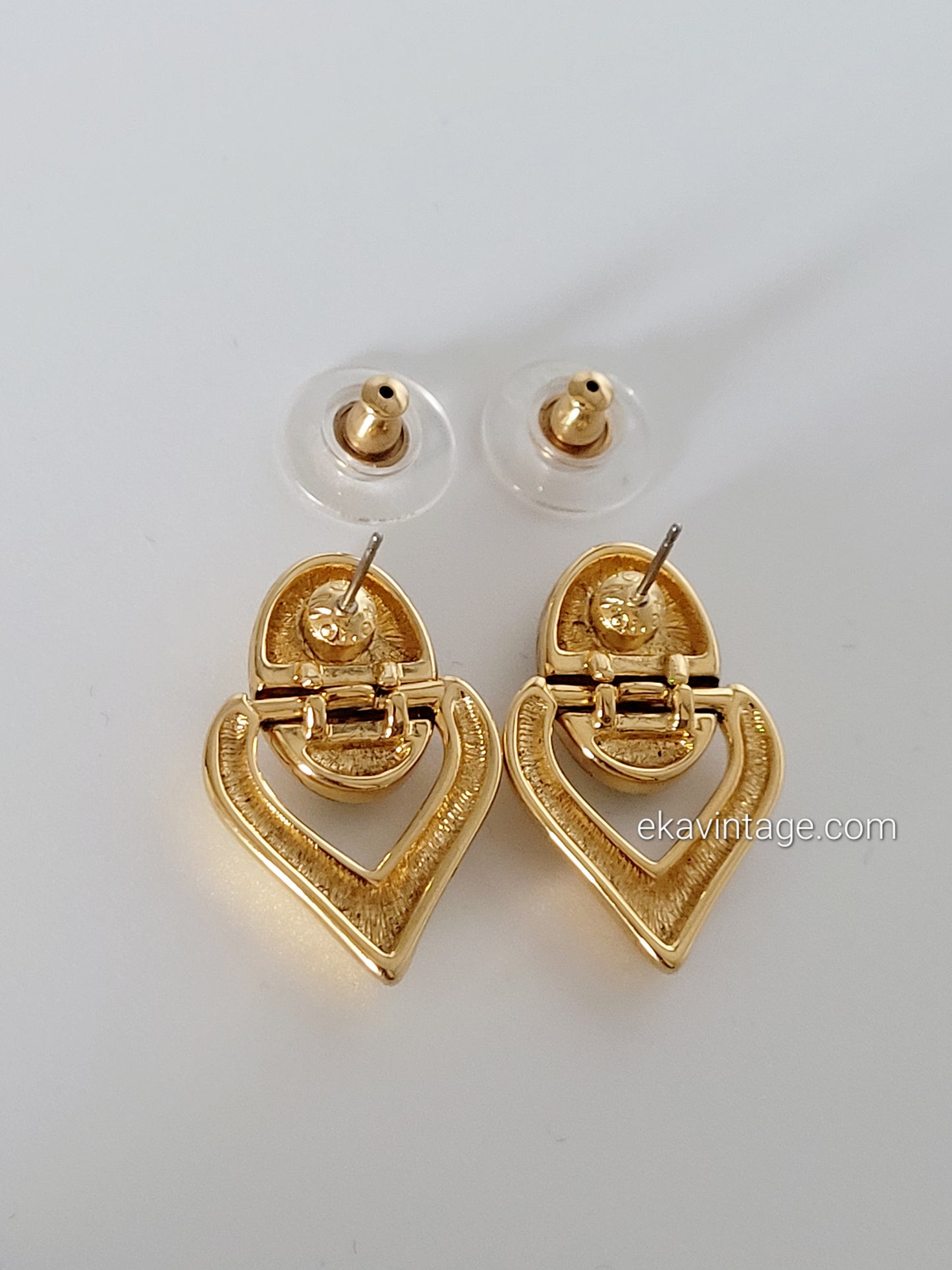 Monet - Boucles d'oreilles vintage