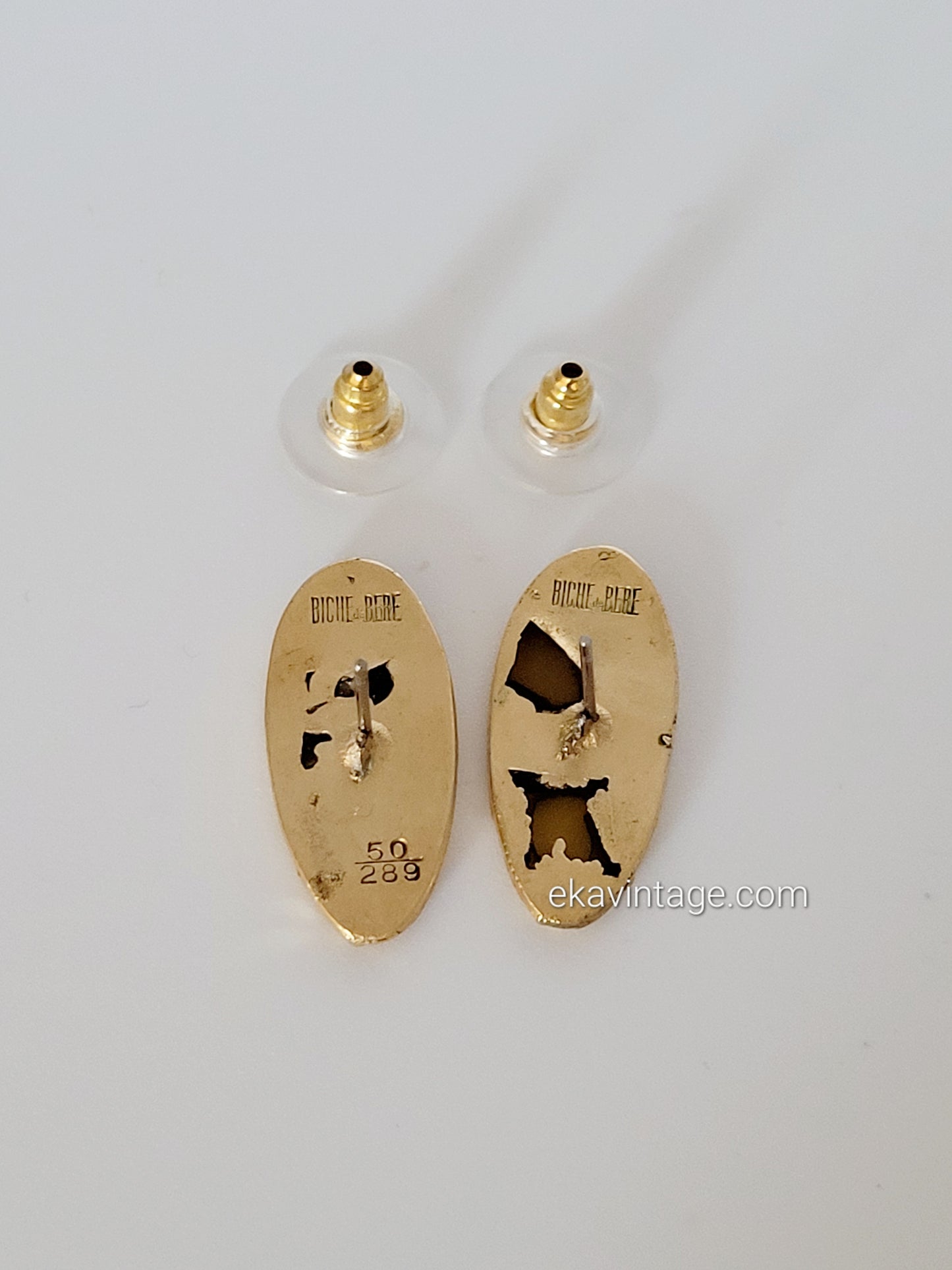 Biche de Bere - Boucles d'oreilles vintage