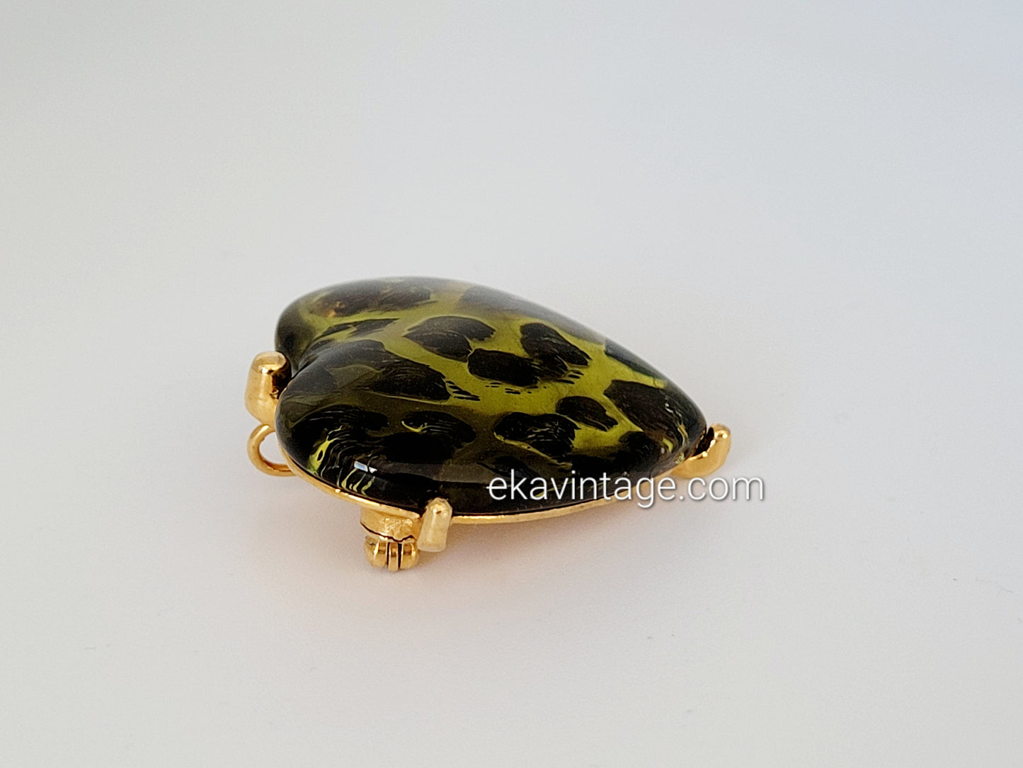 Yves Saint Laurent - Broche vintage Cœur