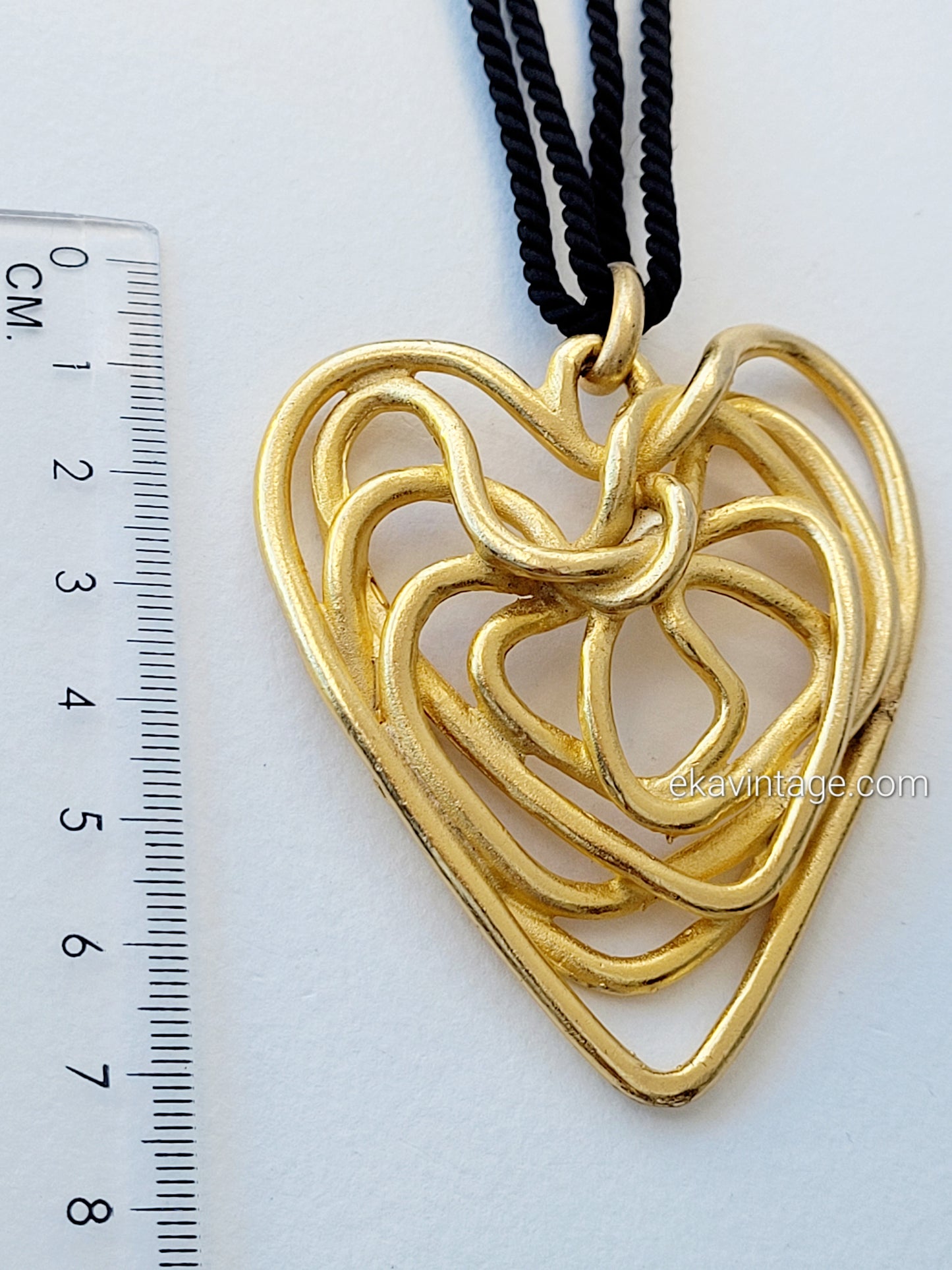 Balenciaga - Collier vintage cœur