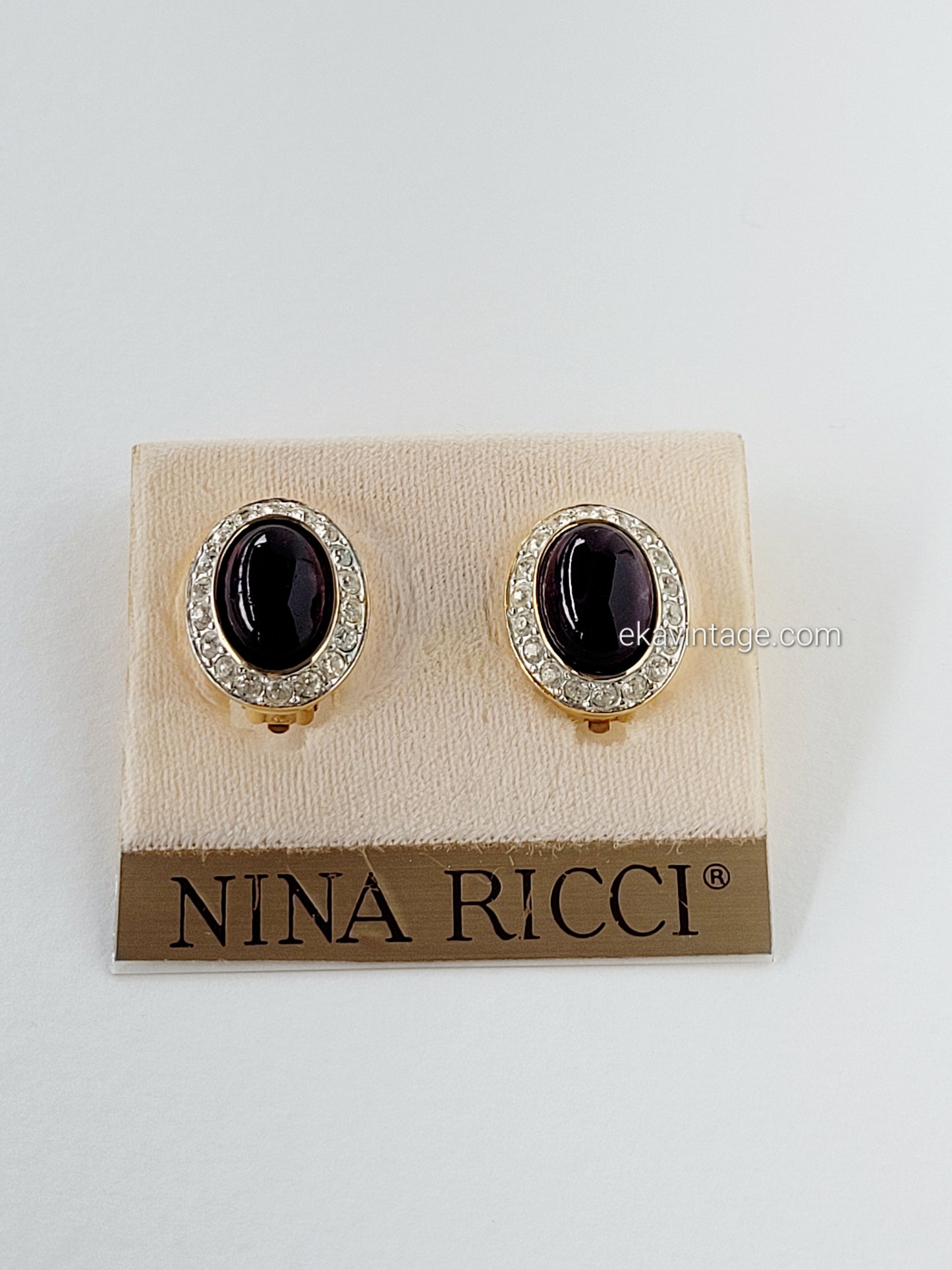 Sonia Rykiel - Boucles d'oreilles vintage