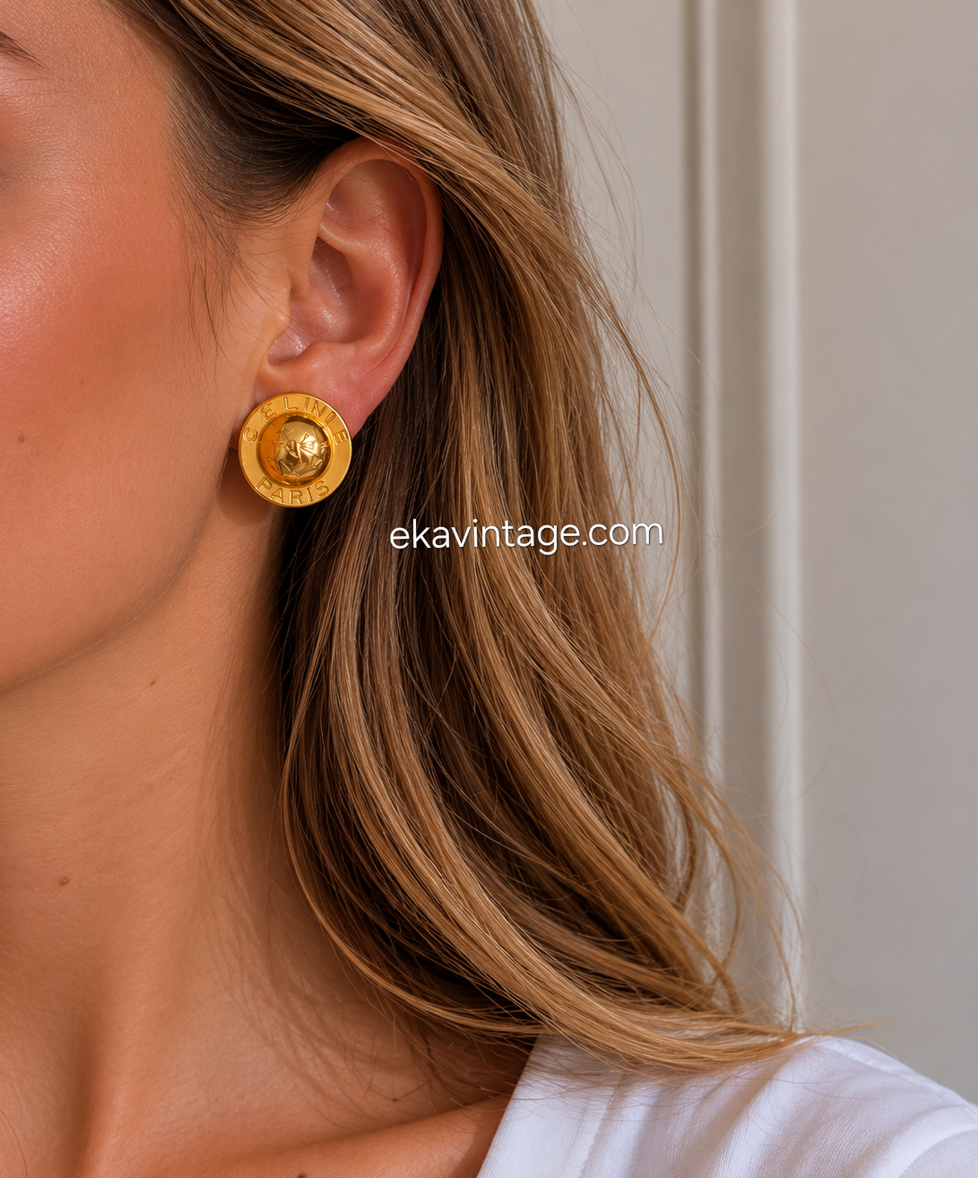 Céline Paris - Boucles d'oreilles vintage
