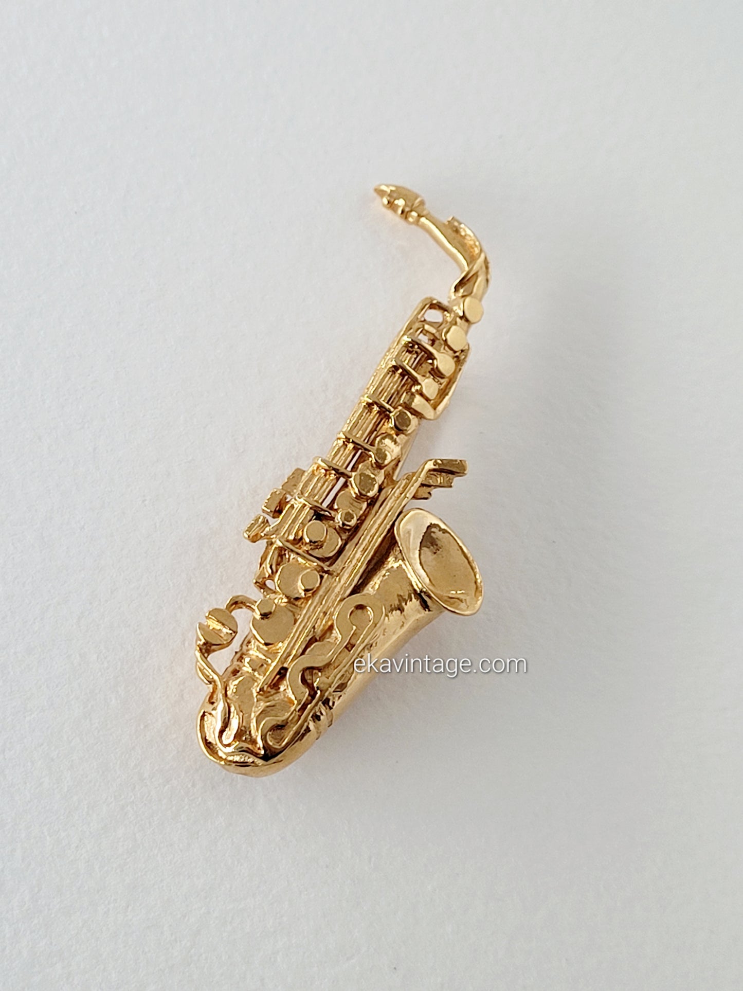 Agatha Paris - Broche vintage Saxophone