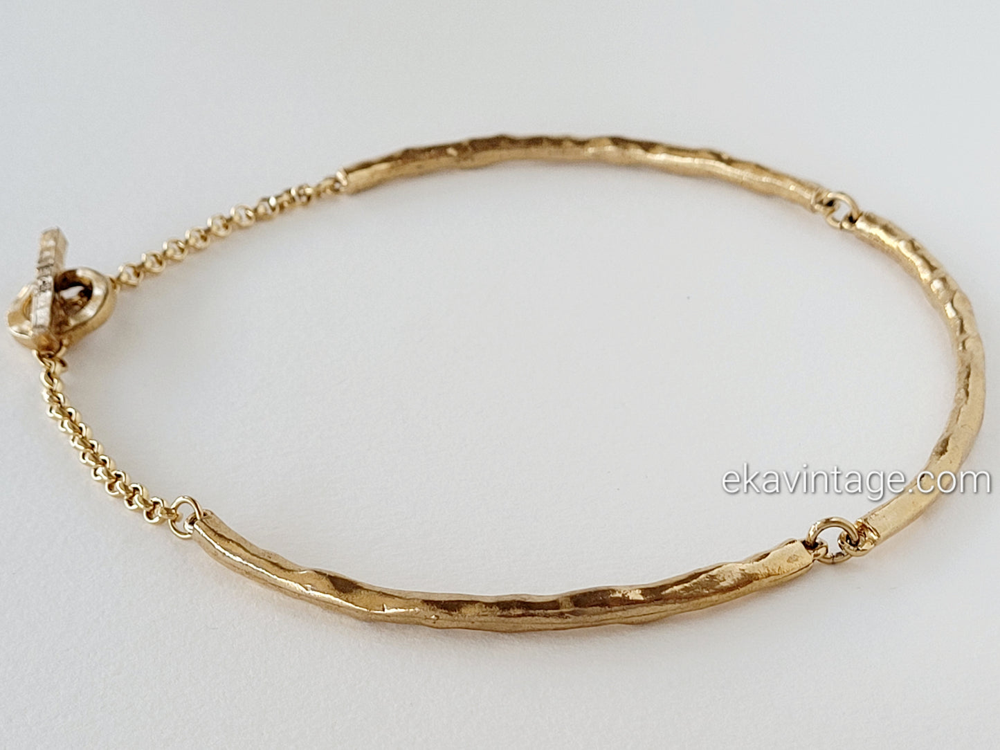 Biche de Bere - Collier vintage doré