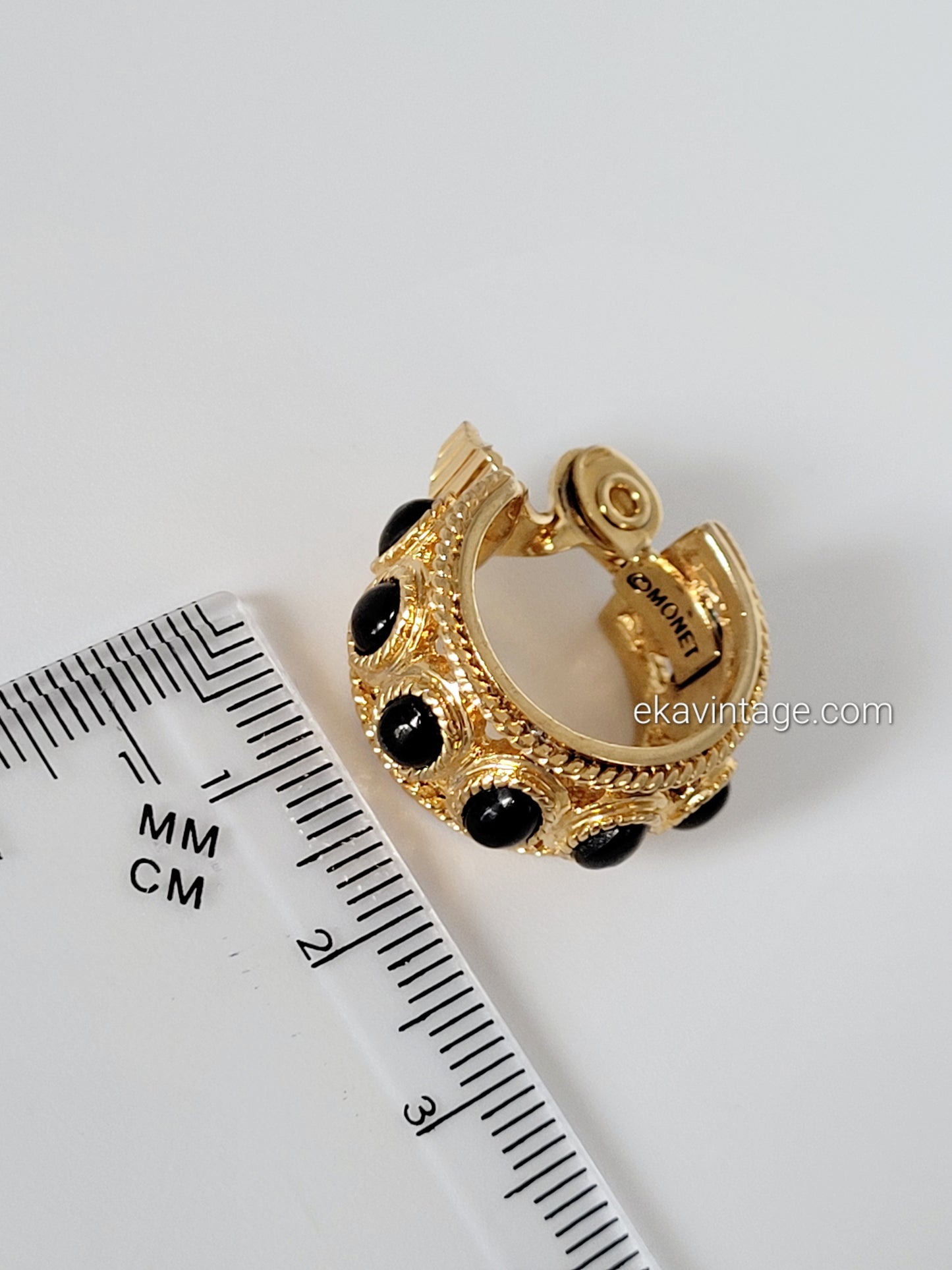 Monet - Boucles d'oreilles vintage