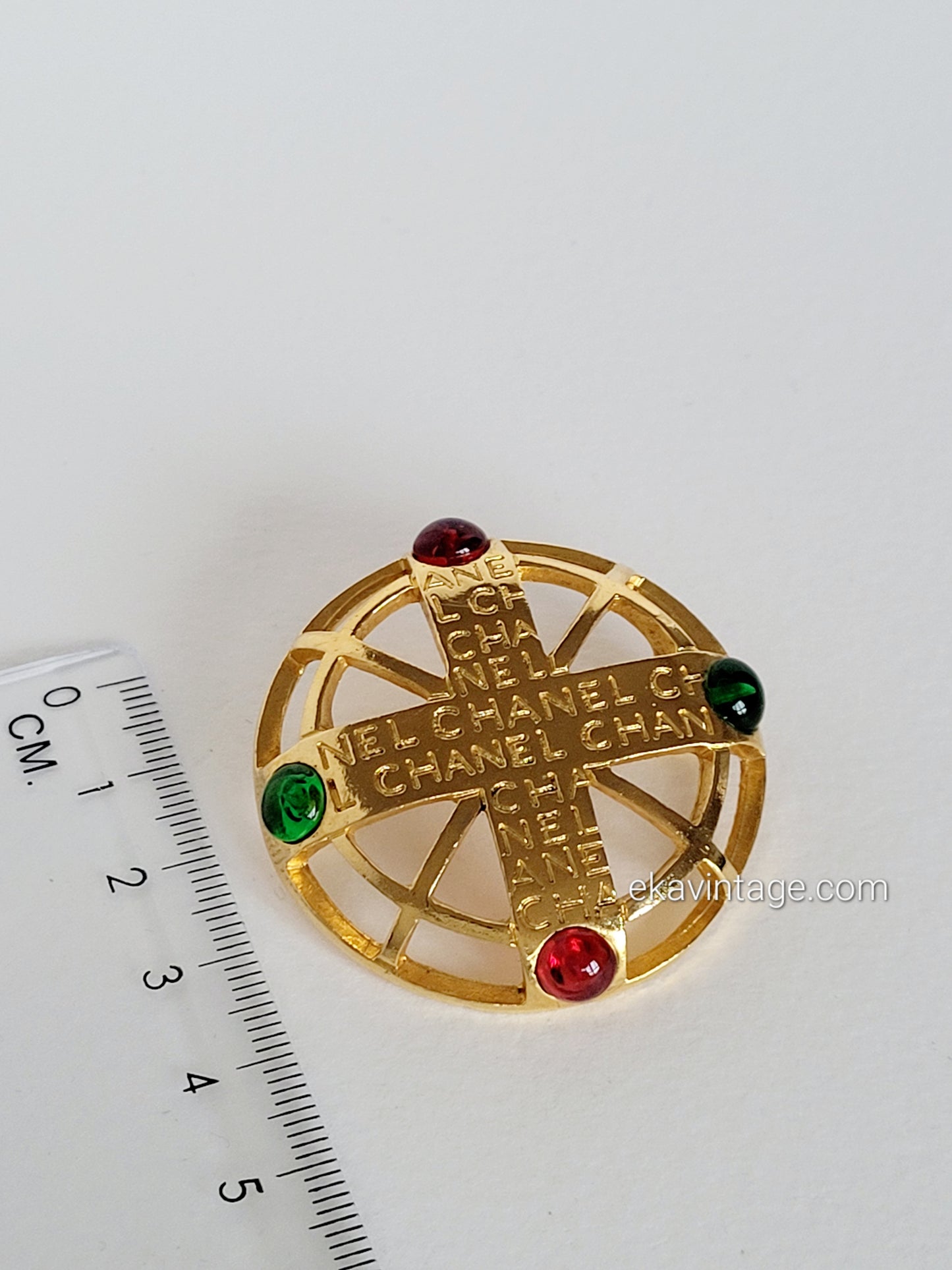 Chanel Gripoix - Broche vintage