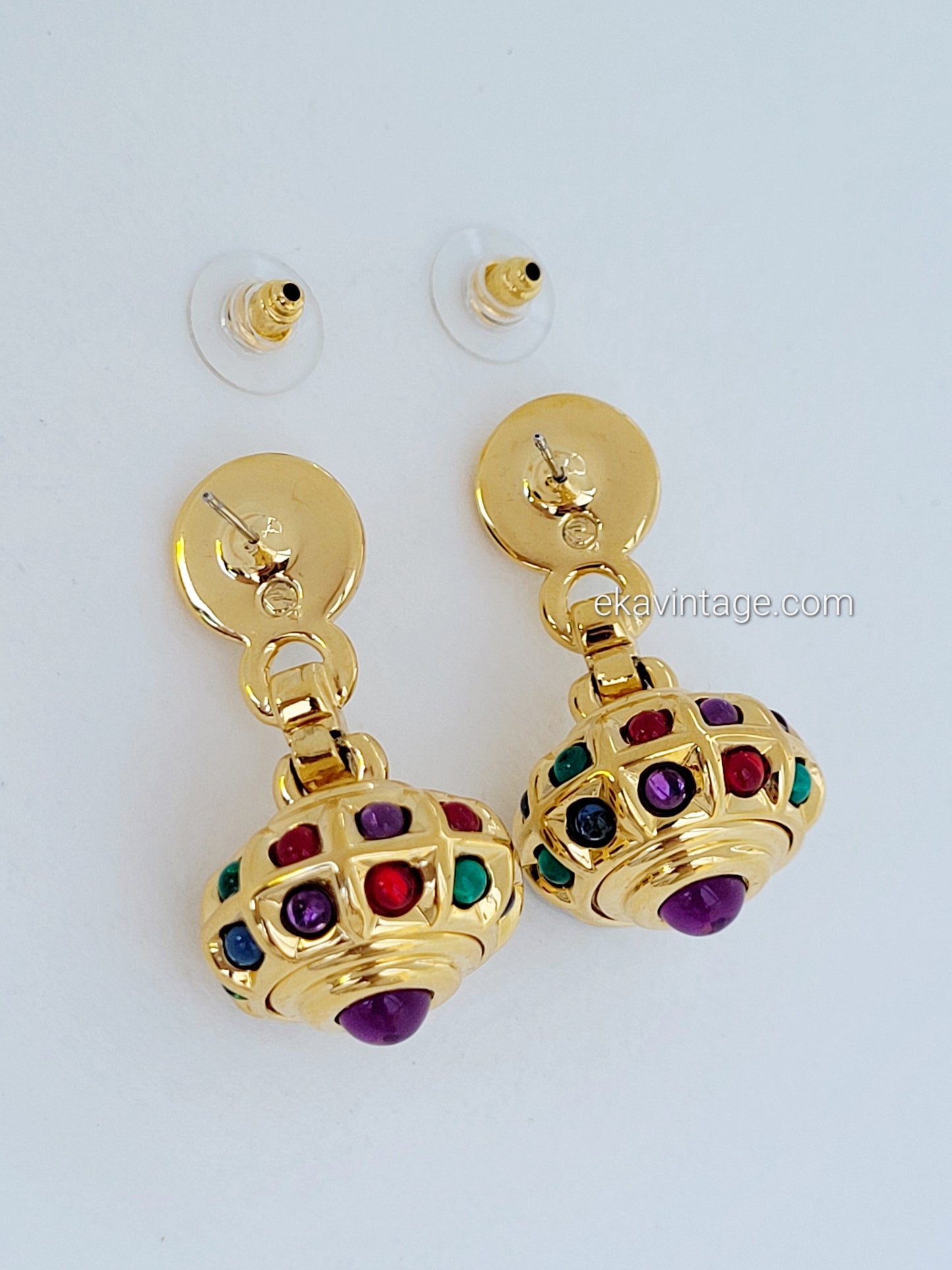 Swarovski - Boucles d'oreilles vintage