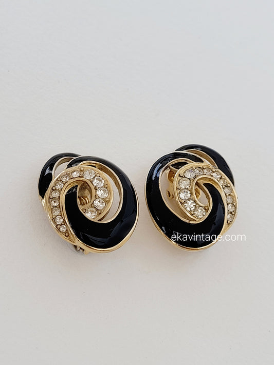 Trifari - Boucles d'oreilles vintage