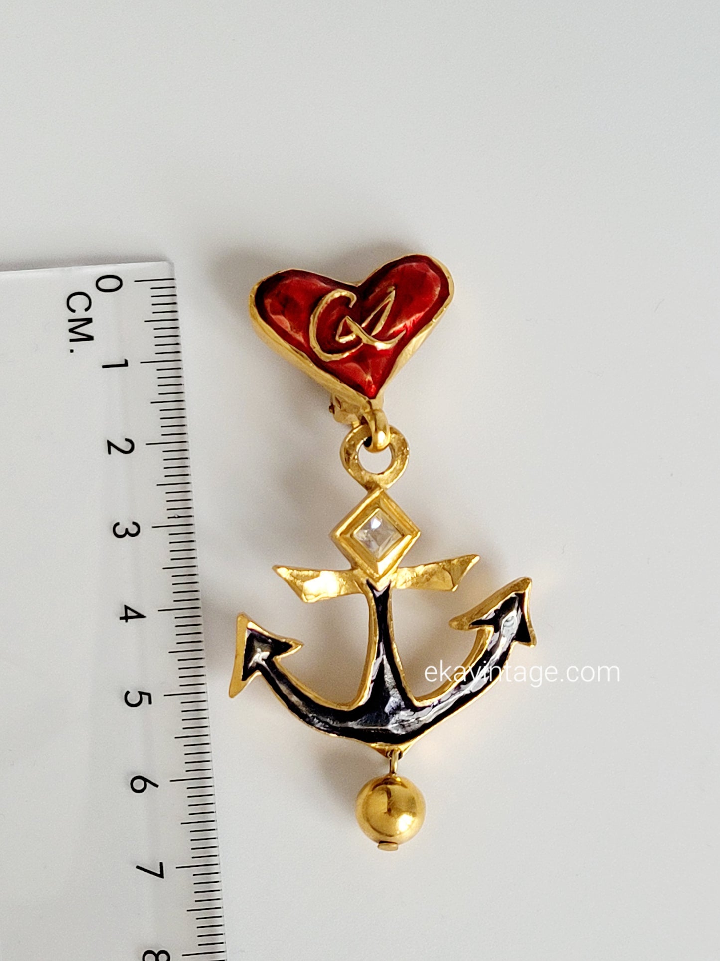 Christian Lacroix - Magnifiques boucles d'oreilles vintage