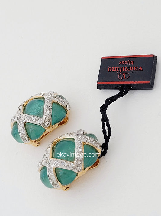 Valentino - Boucles d'oreilles vintage