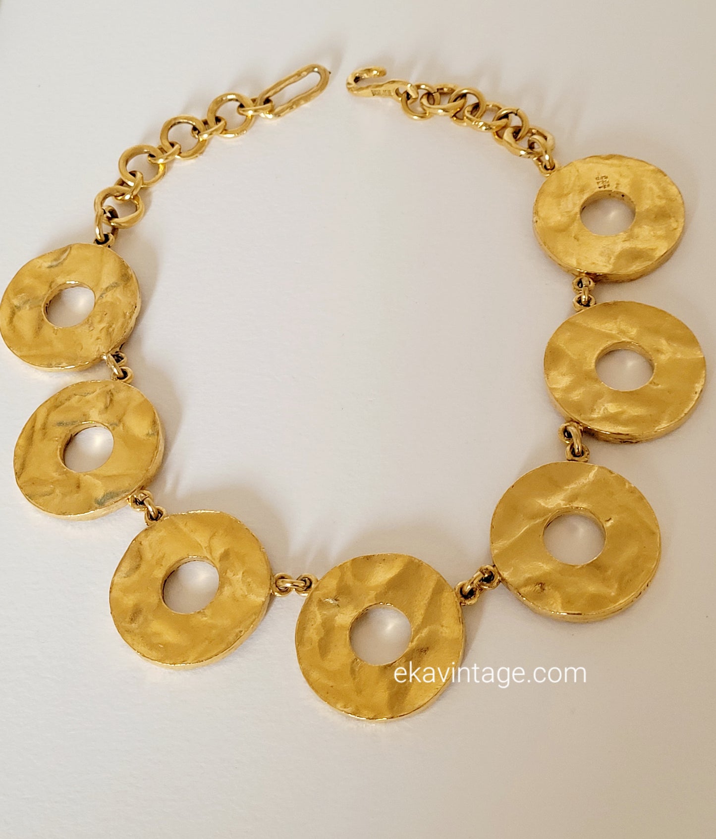 Biche de Bere  - Collier vintage doré