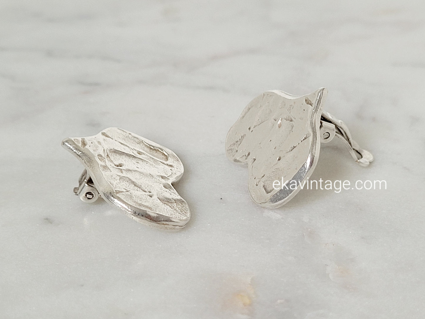 Biche de Bere - Boucles d'oreilles vintage Cœur