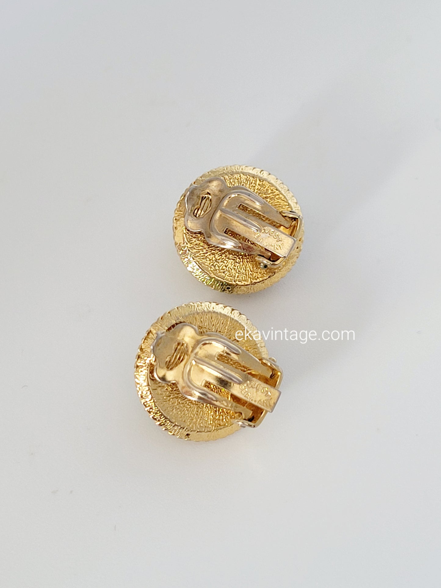 West Germany - Boucles d'oreilles vintage