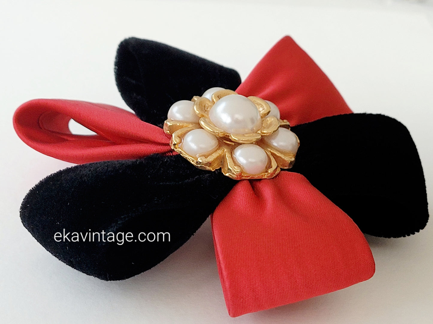 Barrette bijou vintage