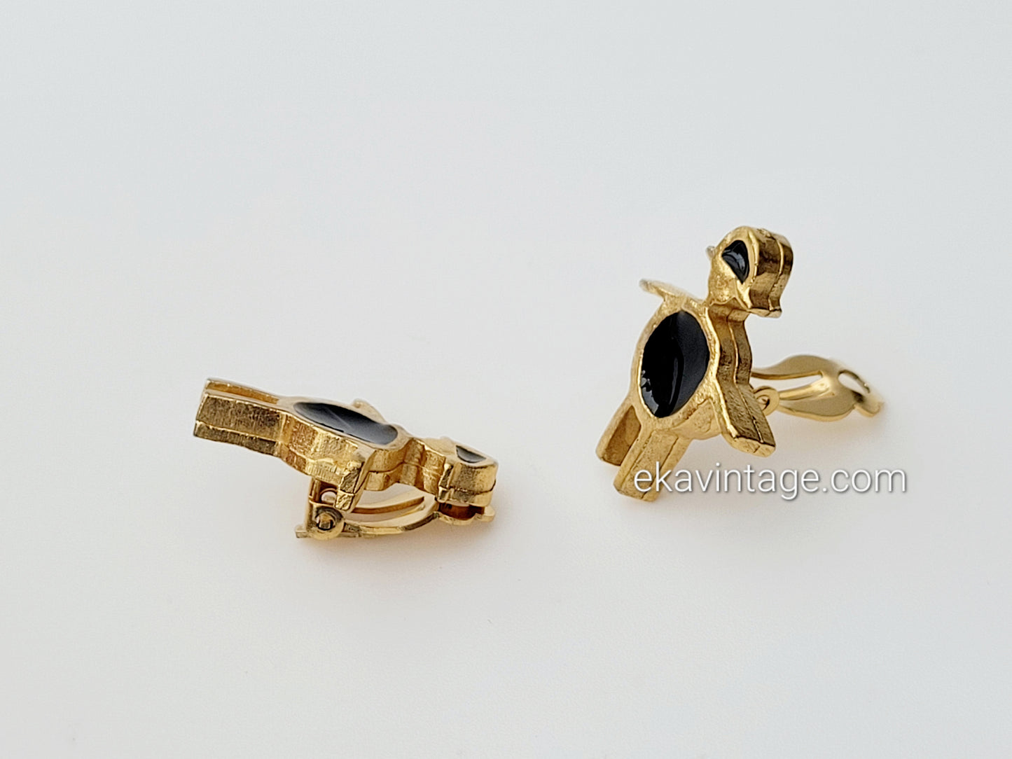 Biche de Bere - Boucles d'oreilles vintage