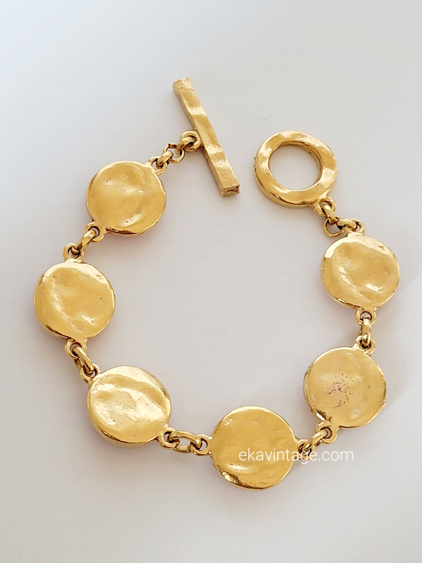 Biche de Bere - Bracelet vintage cabochons roses