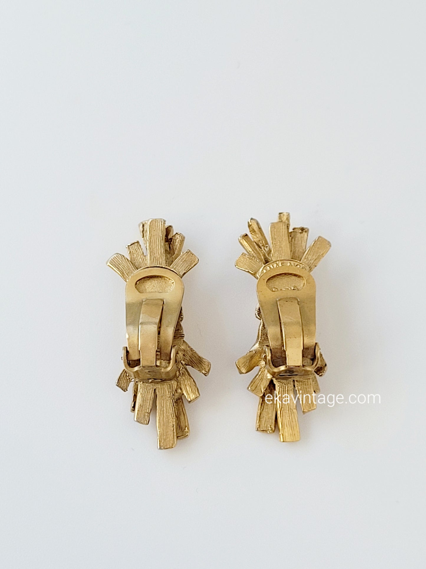Hanae Mori - Boucles d'oreilles vintage