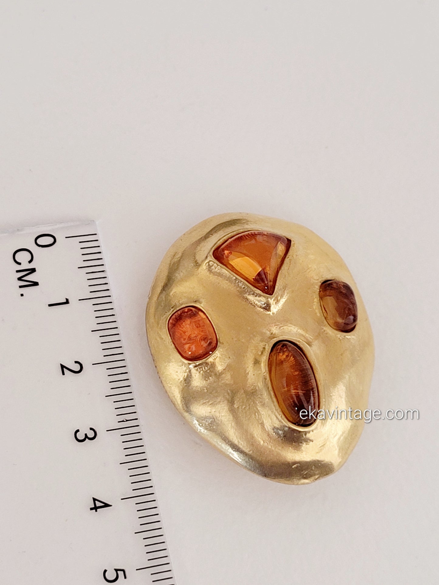 Les Bernard - Grandes boucles d'oreilles vintage