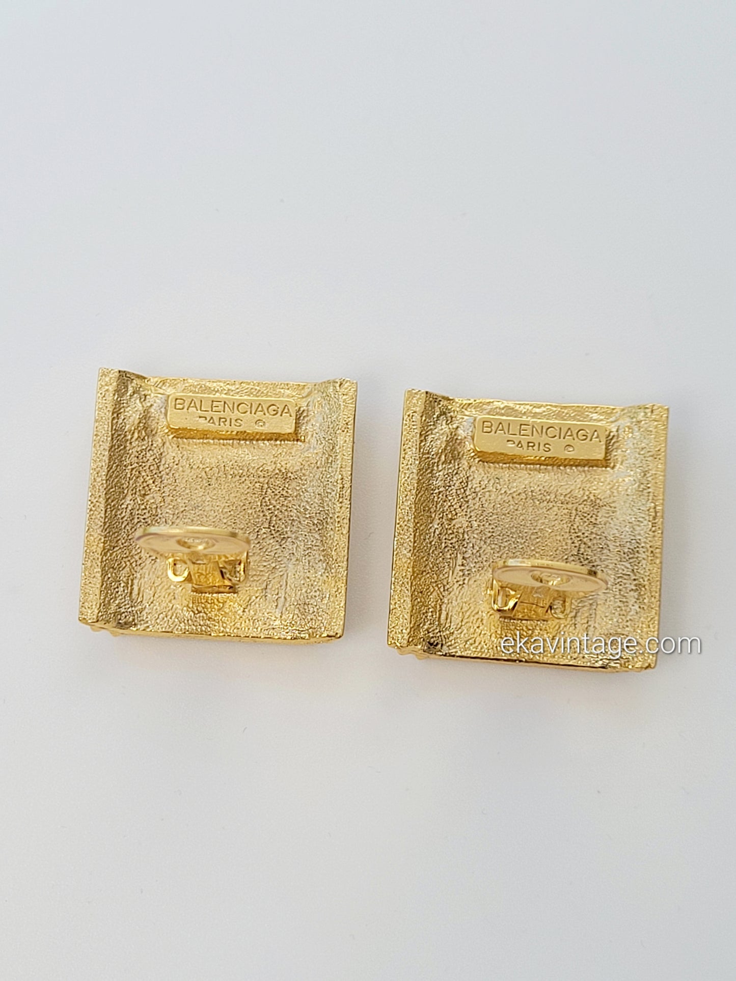 Balenciaga Paris - Boucles d'oreilles vintage