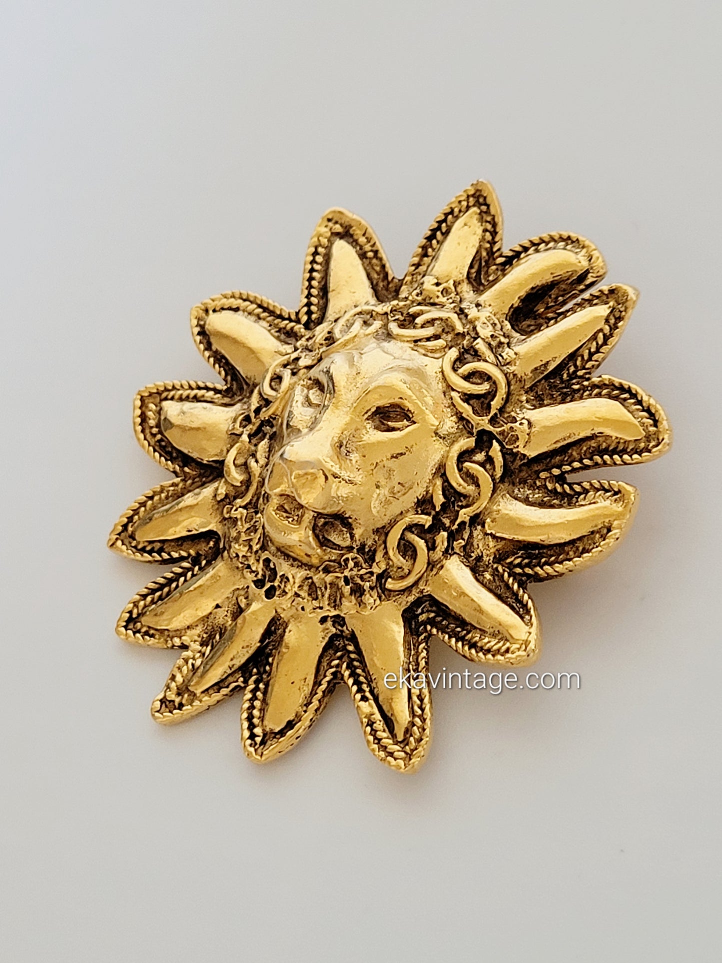 Chanel - Broche vintage Lion