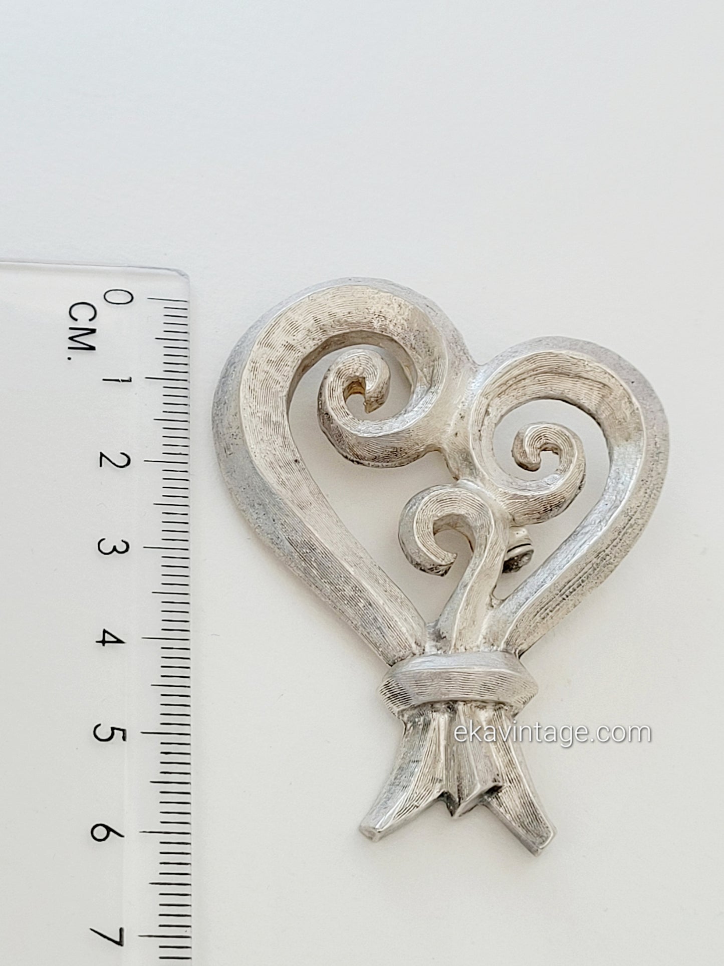 Broche vintage Cœur