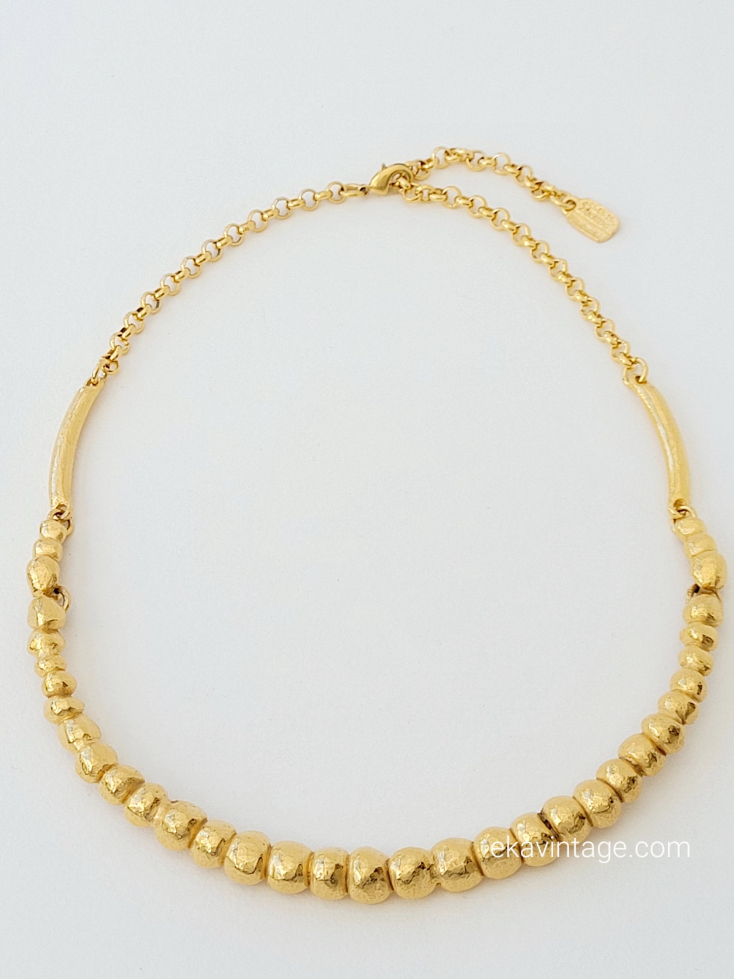 Il était une fois - Collier vintage doré