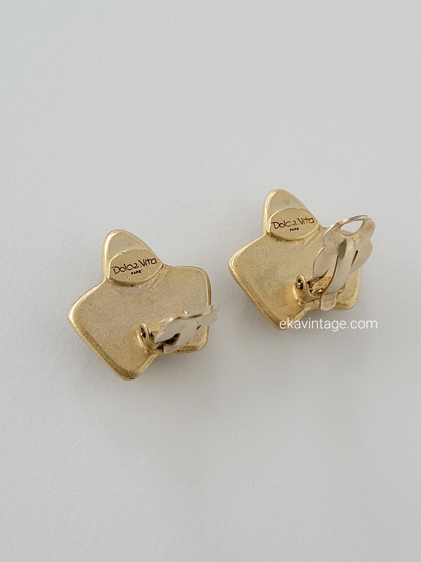 Dolce Vita-Boucles d'oreilles vintage Feuille