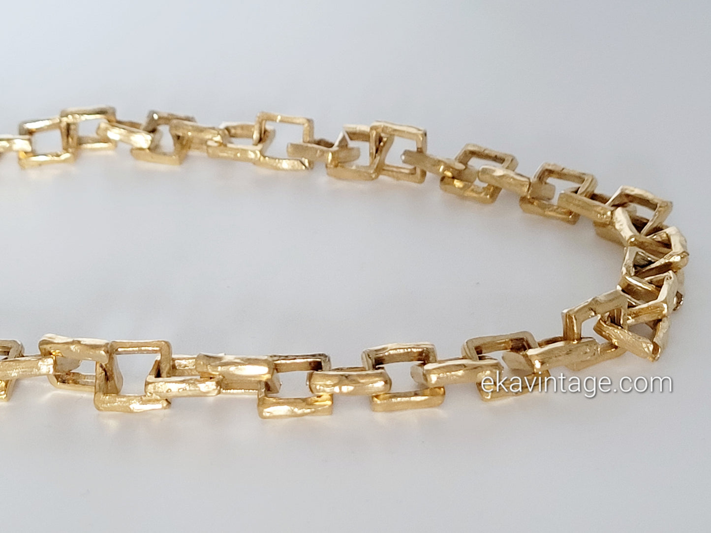 Biche de Bere - Collier vintage doré